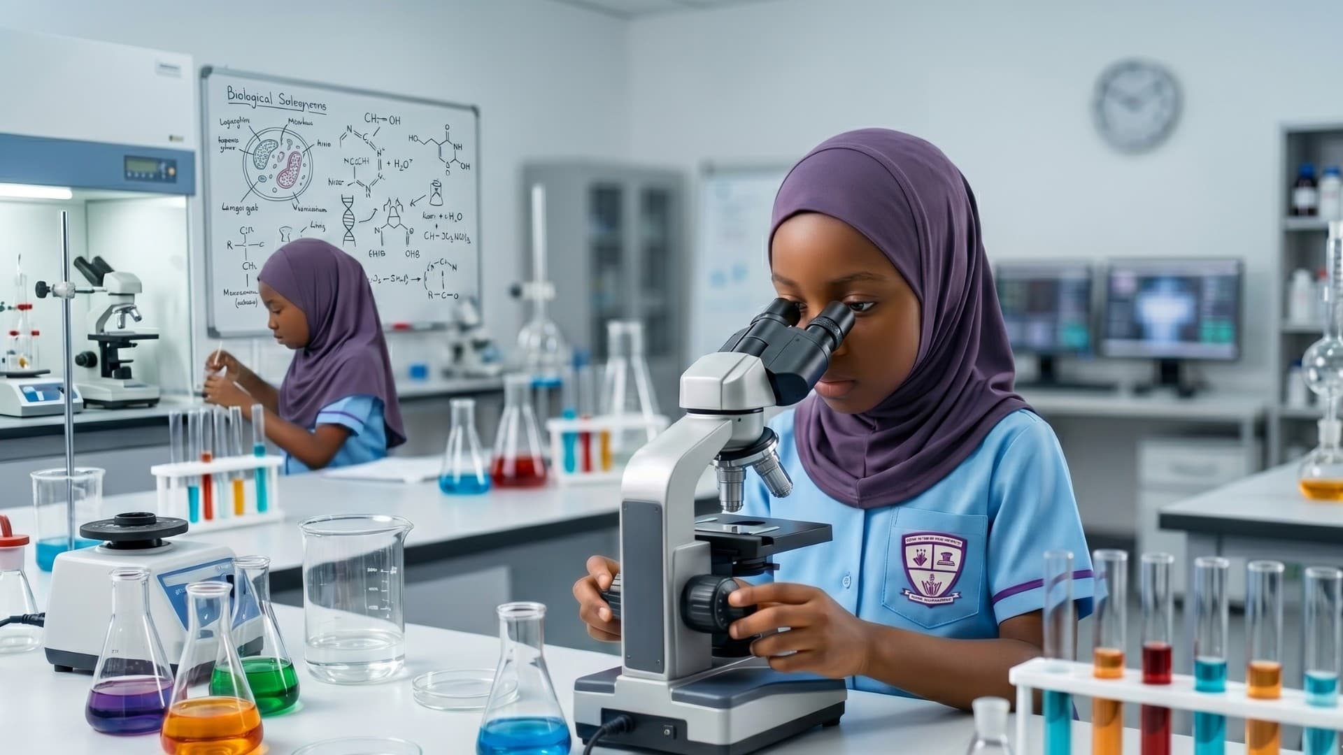 Children at Wunti International Academy